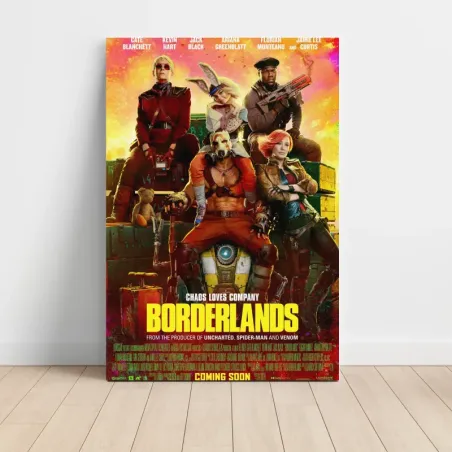 Borderlands (2024) Fine Art Movie Poster