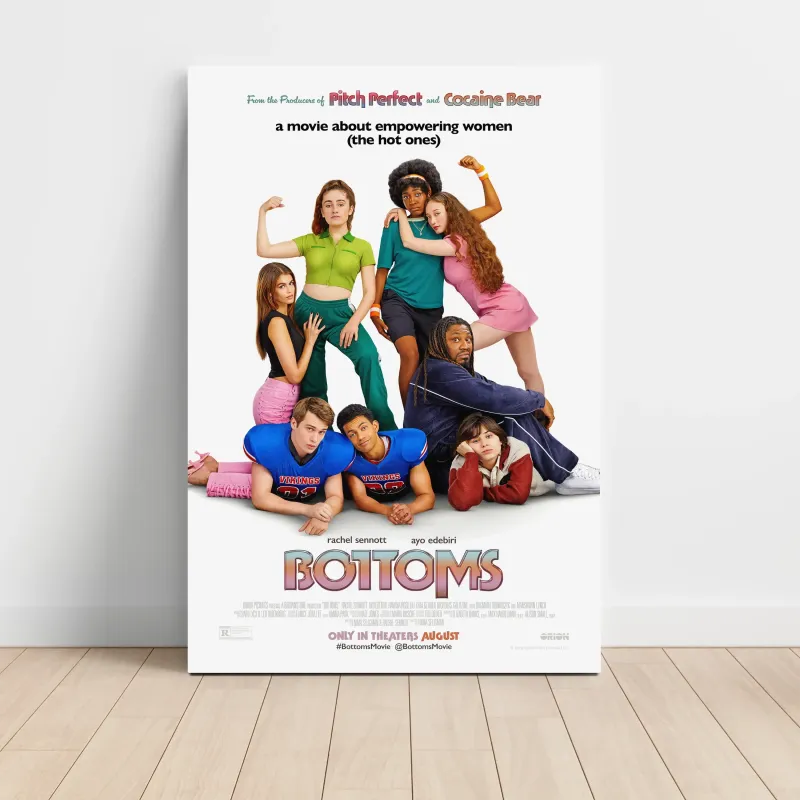 Bottoms (2023) Fine Art Movie Poster
