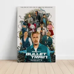 Bullet Train (2022) Fine Art Movie Poster