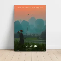 The Creator (2023) Fine Art Movie Poster