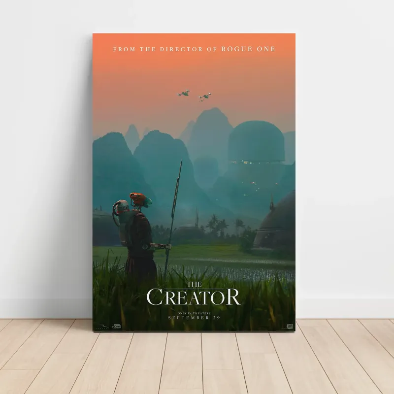 The Creator (2023) Fine Art Movie Poster