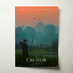 The Creator (2023) Fine Art Movie Poster