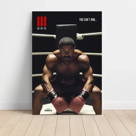Creed III (2023) Fine Art Movie Poster
