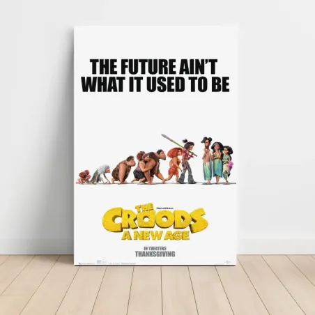 The Croods: A New Age (2020) Fine Art Movie Poster