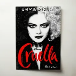 Cruella (2021) Fine Art Movie Poster