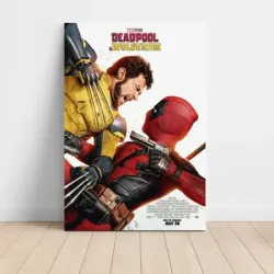 Deadpool & Wolverine (2024) Fine Art Movie Poster