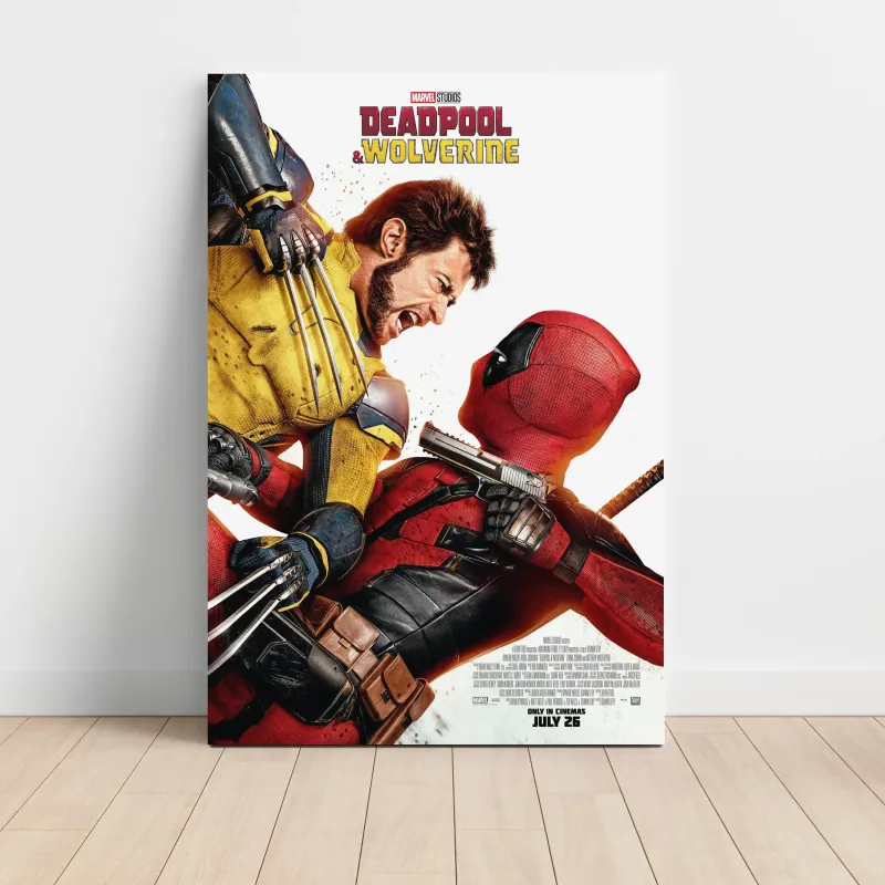 Deadpool & Wolverine (2024) Fine Art Movie Poster