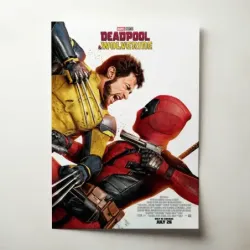 Deadpool & Wolverine (2024) Fine Art Movie Poster