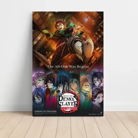 Demon Slayer: Kimetsu no Yaiba – Infinity Castle (2025) Fine Art Movie Poster