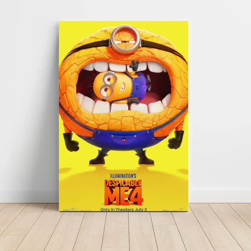 Despicable Me 4 (2024) Fine Art Movie Poster