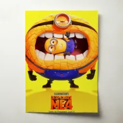 Despicable Me 4 (2024) Fine Art Movie Poster