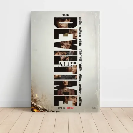 The Devil All the Time (2020) Fine Art Movie Poster