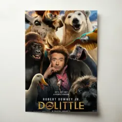 Dolittle (2020) Fine Art Movie Poster