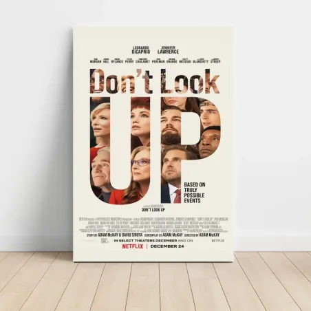 Don't Look Up (2021) Fine Art Movie Poster