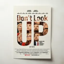 Don't Look Up (2021) Fine Art Movie Poster