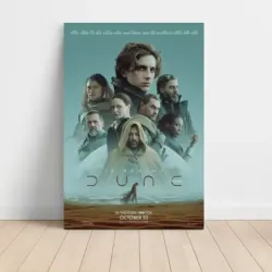 Dune (2021) Fine Art Movie Poster
