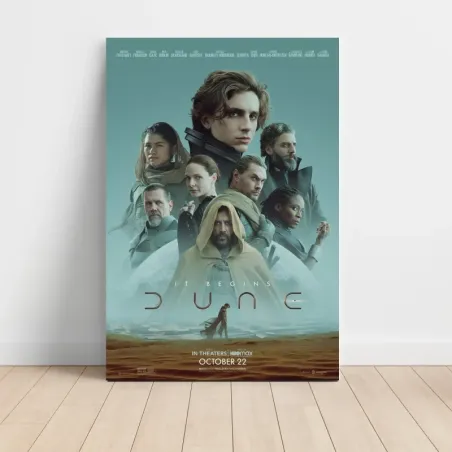 Dune (2021) Fine Art Movie Poster