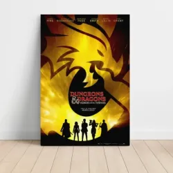 Dungeons & Dragons: Honor Among Thieves (2023) Fine Art Movie Poster