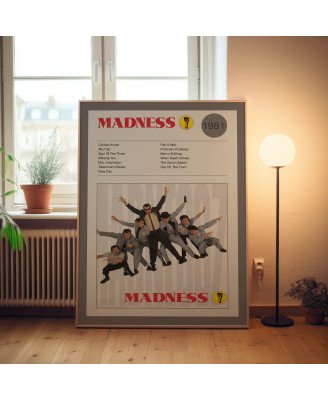 Madness 7 Fine Art Album Poster Music Wall Art