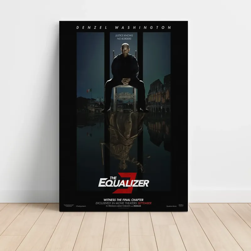 The Equalizer 3 (2023) Fine Art Movie Poster