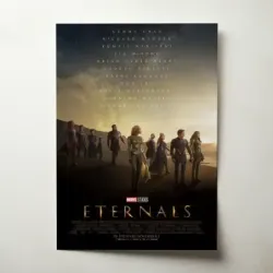 Eternals (2021) Fine Art Movie Poster