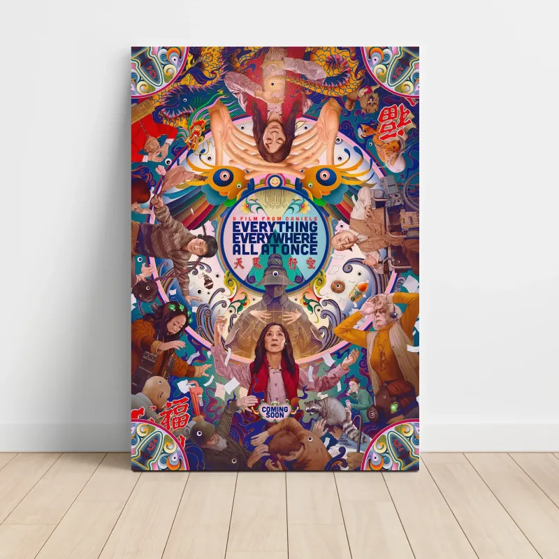 Everything Everywhere All at Once (2022) Fine Art Movie Poster