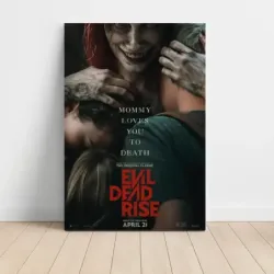 Evil Dead Rise (2023) Fine Art Movie Poster