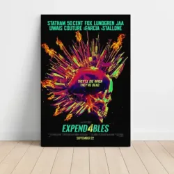Expend4bles (2023) Fine Art Movie Poster