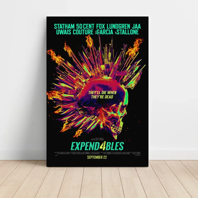Expend4bles (2023) Fine Art Movie Poster