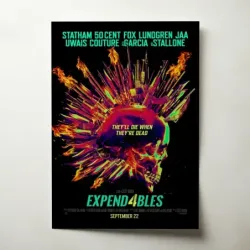 Expend4bles (2023) Fine Art Movie Poster