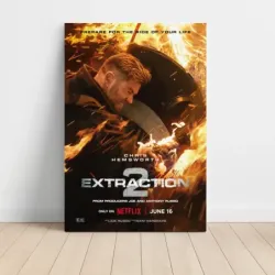 Extraction 2 (2023) Fine Art Movie Poster