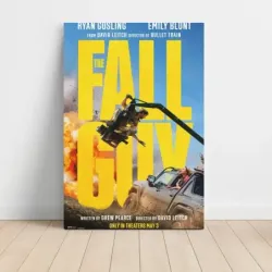 The Fall Guy (2024) Fine Art Movie Poster
