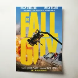 The Fall Guy (2024) Fine Art Movie Poster