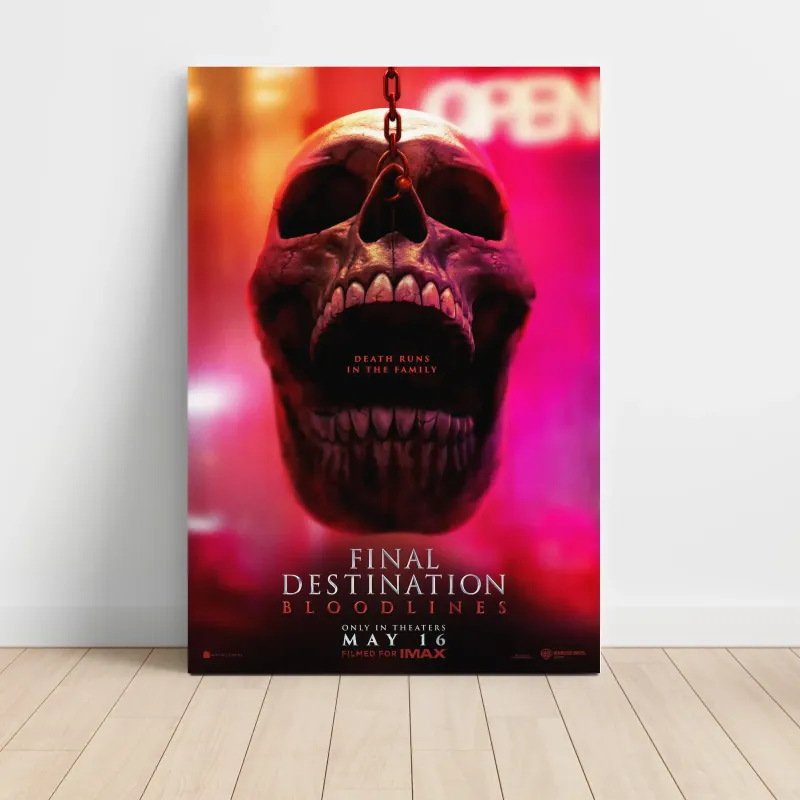 Final Destination Bloodlines (2025) Fine Art Movie Poster