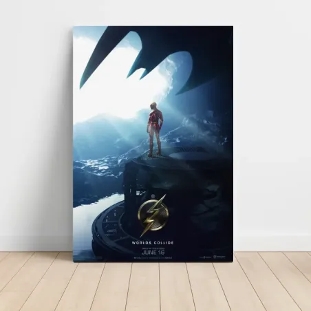 The Flash (2023) Fine Art Movie Poster
