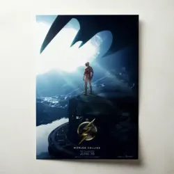 The Flash (2023) Fine Art Movie Poster