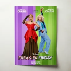 Freakier Friday (2025) Fine Art Movie Poster