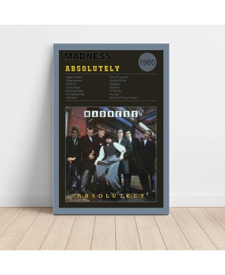 Madness Absolutely Fine Art Album Poster Wall Art