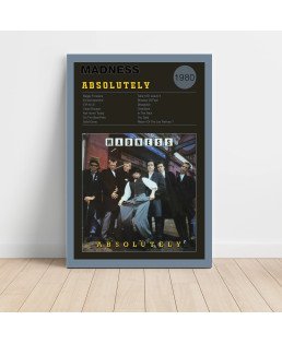Madness Absolutely Fine Art Album Poster Wall Art