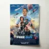 Free Guy (2021) Fine Art Movie Poster