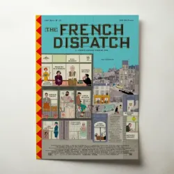 The French Dispatch (2021) Fine Art Movie Poster