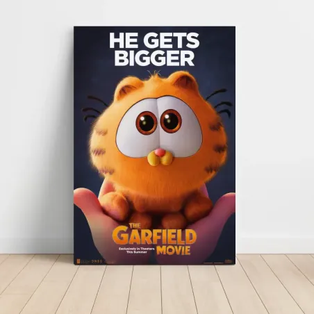 The Garfield Movie (2024) Fine Art Movie Poster