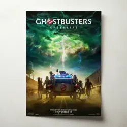 Ghostbusters: Afterlife (2021) Fine Art Movie Poster