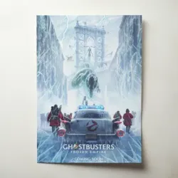 Ghostbusters: Frozen Empire (2024) Fine Art Movie Poster