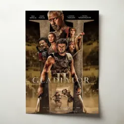 Gladiator II (2024) Fine Art Movie Poster