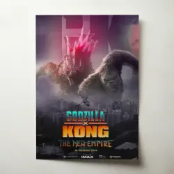 Godzilla x Kong: The New Empire (2024) Fine Art Movie Poster