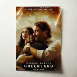 Greenland (2020) Fine Art Movie Poster