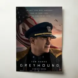 Greyhound (2020) Fine Art Movie Poster