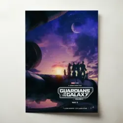 Guardians of the Galaxy Vol. 3 (2023) Fine Art Movie Poster