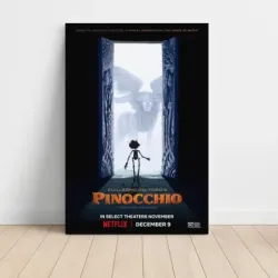 Guillermo del Toro's Pinocchio (2022) Fine Art Movie Poster